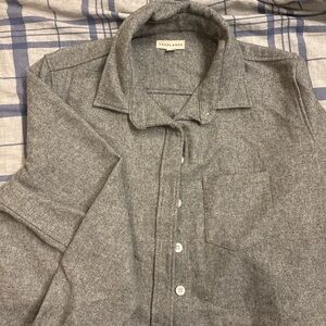 Tradlands Gray Wool Shirt-Jacket